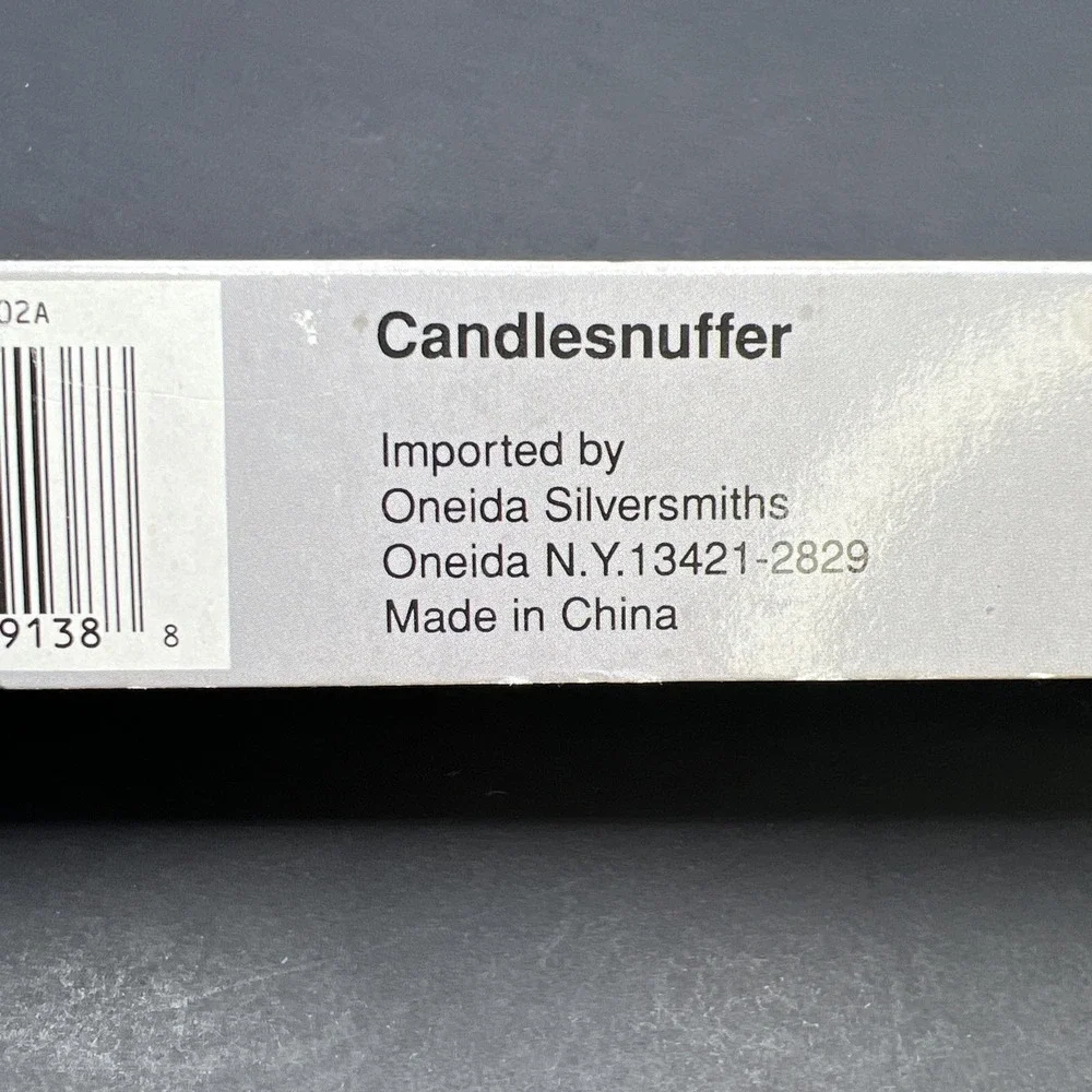Oneida‎ Silversmiths Candle Snuffer Silver Plate 9.75